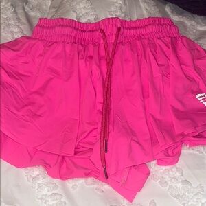 Stylish Pink Women's Shorts